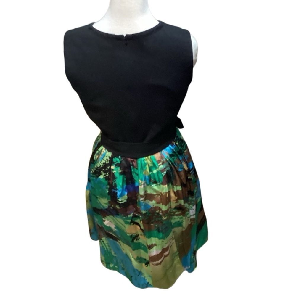 Taylor Silk Belted Dress size 10 - Picture 5 of 12